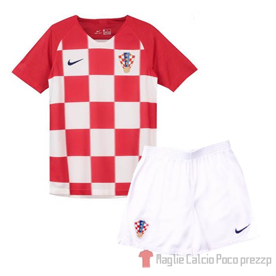 Maglia Croazia Home Bambino 2018 - Clicca l'immagine per chiudere